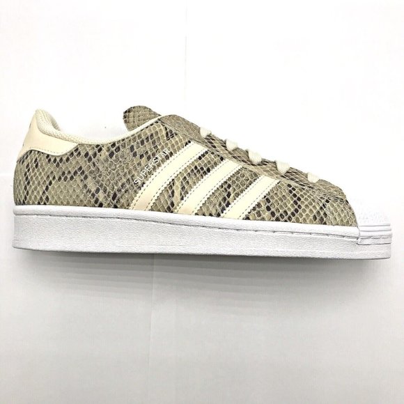 Adidas Originals Superstar Snakeskin Wonder White Women's Shoes GW2192 - Picture 14 of 15